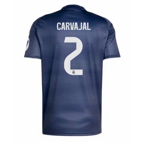 Real Madrid Daniel Carvajal #2 Udebanetrøje 2025-26 Kort ærmer Real Madrid Daniel Carvajal #2 Udebanetrøje 2025-26 Kort ærmer